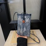 Wholesale Fashion Denim Sequin Mini Crossbody Bag
