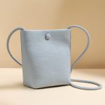 Wholesale Women Fashion Simple Solid Color Woven Crossbody Bag