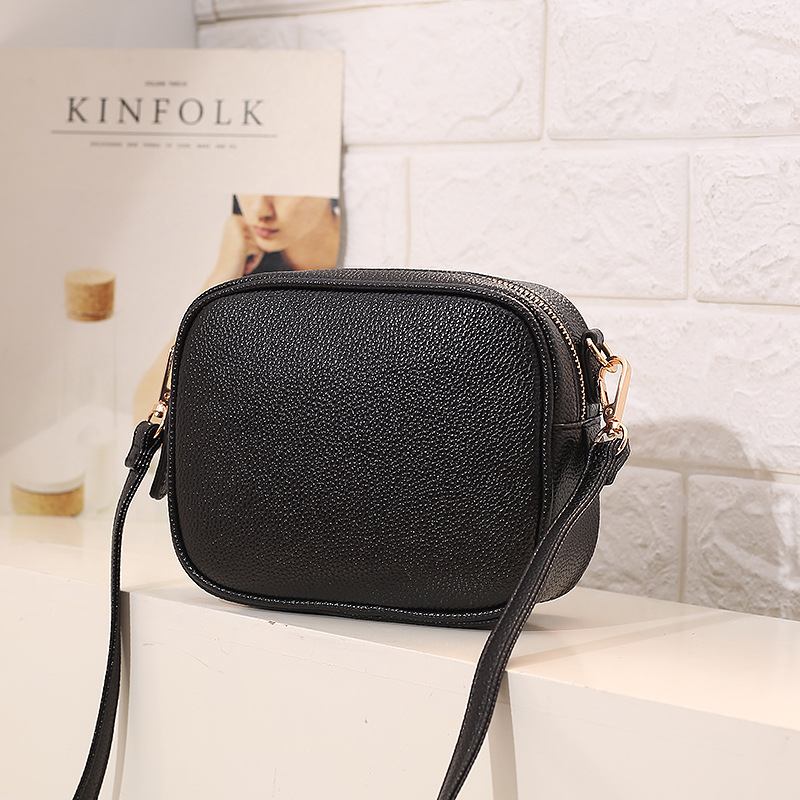 main_0-1247 Wholesale Women Fashion Casual Solid Color Pu Square Crossbody Bag - Image 1