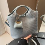Wholesale Women Fashion Casual Solid Color With Pendant Handbag
