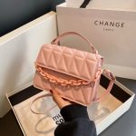 Wholesale Fashion Retro Small Square Handbag Rhomboid Chain Bag