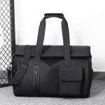 Wholesale Fashion Travel Men Simple Portable Luggage Large Capacity Duffle Bag - Image 3