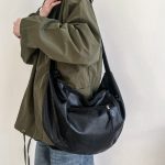 Wholesale Men'S Fashion Casual Solid Color Large Capacity Motorcycle Cycling Crossbody Bag - Image 2