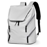 Wholesale Men'S Fashion Casual Large Capacity Leather Travel Waterproof Backpack - Image 3