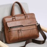 Wholesale Men'S Fashion Casual Retro Handbag Shoulder Business Briefcases Bags