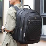 Men Casual Business Basic Commuter Oxford Backpacks Bag