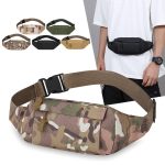Men Fashion Casual Simple Camouflage Chest Bag