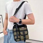 Men Fashion Casual Versatile Oxford Crossbody Bag