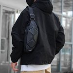 Wholesale Hard Shell Men Outdoor Crossbody Chest Bag - Image 2