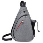 Wholesale Men Casual Sports Large Capacity Multifunctional Crossbody Chest Bag