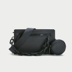 Wholesale Men Casual Solid Color Large Capacity Personalized Shoulder Bag