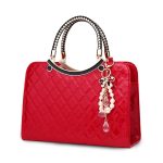 Wholesale Women Fashion Casual PU leather Large Capacity Handbag - Image 2