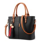 Wholesale Women Fashion Casual Litchi Pattern Large Capacity Handbag