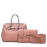 Wholesale Women Retro Litchi Handbag Sets - Image 2