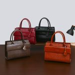 Wholesale Vintage Large Capacity Crocodile Handbags Sets - Image 2