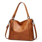 Wholesale Women Autumn And Winter Soft Leather Tote Bag