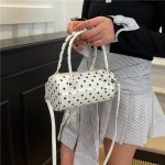 Wholesale Women Fashion Casual Dot Print Shoulder Bag - Image 2
