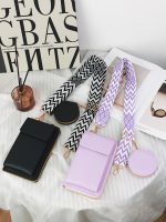 Wholesale Women Fashion Casual Solid Color Litchi Pattern Shoulder Bag Two-Piece Bag Set - Image 2