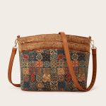 Wholesale Women Fashion Retro Ethnic Style Printed Shoulder Bag