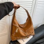 Wholesale Women Fashion Casual Retro Large Capacity Shoulder Bag - Image 2