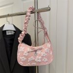 Women Fashion Casual Simple Floral Shoulder Bag