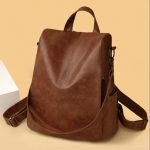 Wholesale Women Fashion Casual Simple Large Capacity Backpack