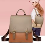 Wholesale Women Fashion Large Capacity Flap Buckle Backpack