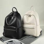 Wholesale Women Pu Soft Leather Large Capacity Backpack