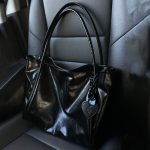 Women Fashion Casual Simple Pu Leather Large Capacity Tote Bag