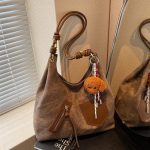 Wholesale Women Fashion Casual Retro Large Capacity Pendant Tote Bag - Image 2