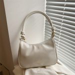 Women Casual Solid Color Simple Small Square Shoulder Bag - Image 2