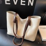 Wholesale Women Fashion Casual Simple Large Capacity Tote Bag