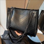 Wholesale Women Fashion Casual Solid Color Soft Leather Large Capacity Tote Bag