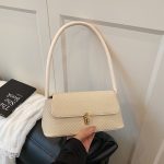 Wholesale Women Fashion Casual Simple Solid Color Shoulder Bag - Image 3