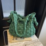 Women Fashion Casual Solid Color Large-Capacity Shoulder Bag - Image 2