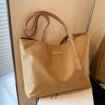 Wholesale Simple Large Capacity Oxford Cloth Tote Bag