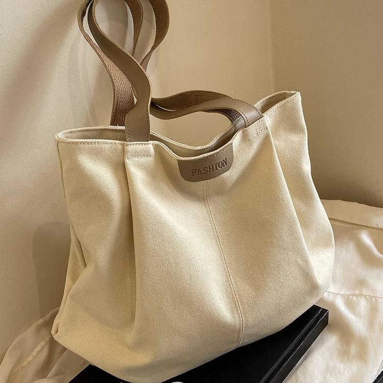 main_0-562 Wholesale Women Casual Large Capacity Canvas Bag - Image 1