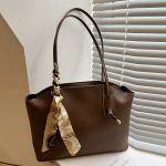 Wholesale Vintage Solid Color Large Capacity Tote Bag