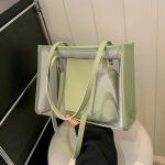 Wholesale Summer Transparent Large Capacity Pvc Tote Bag