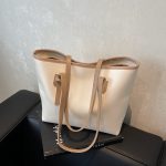 Wholesale Large Capacity Winter Color Blocking Tote Bag