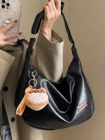 Women Fashion Casual Solid Color Pendant Shoulder Bag - Image 3