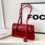 Wholesale Women Fashion Casual Solid Color Shoulder Bag