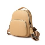 Wholesale Women Pu Soft Leather Small Casual Backpack