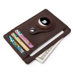 Wholesale Airtag Tracker Case Leather Card Holder Card
