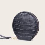 Wholesale Women Fashion Round Crocodile Leather Wallet