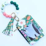 Wholesale Fashion Printed Leather Silicone Bead Bracelet Wallet