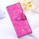 Wholesale Women Long Zipper Wallet Multi-Function Clutch Frosted Purse