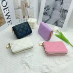 Wholesale Women Fashion Embroidered Lingge 9 Cards Organ Coin Purse