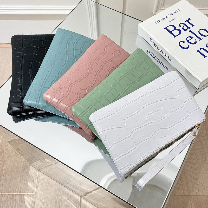 main_0-716 Women Fashion Solid Color Rhombus Chain Purse - Image 1