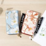 Women Fashion Floral Long Zipper Purses - Image 2